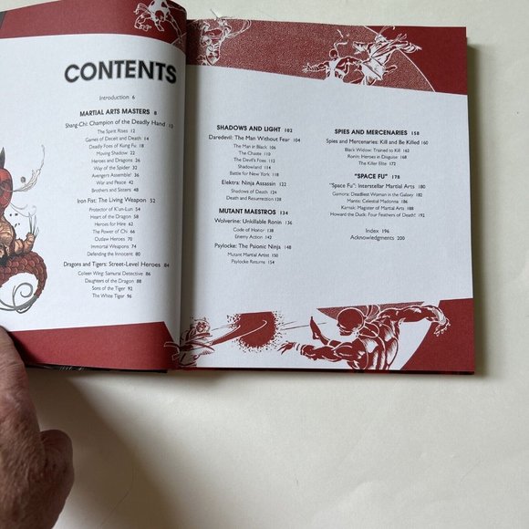 Marvel the Way of the Warrior book-Shang-Chi-Iron Fist-Psylocke-Wolverine-NEW - Picture 4 of 10